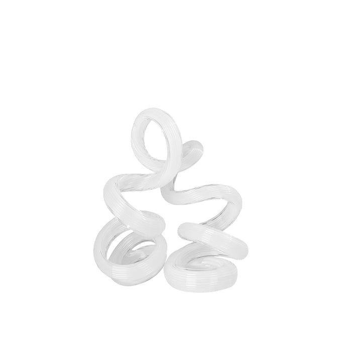 Amalfi Billie Spring Sculpture White
