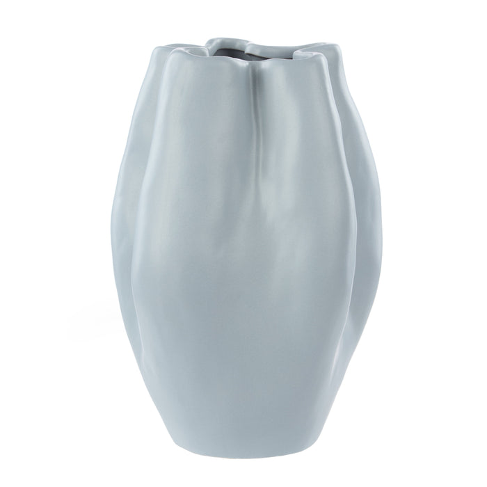 Amalfi Fluid Vase Tall Blue