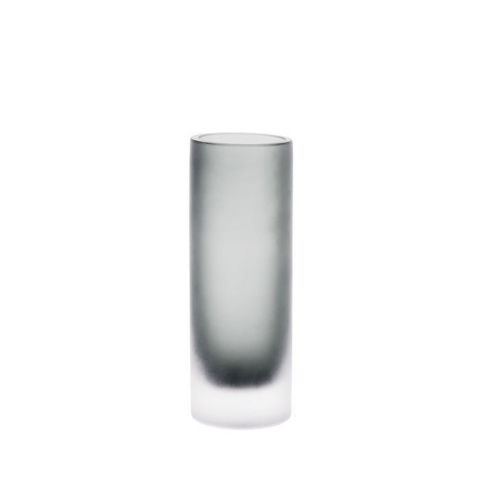 Grand Designs Griffin Glass Vase Small Grey