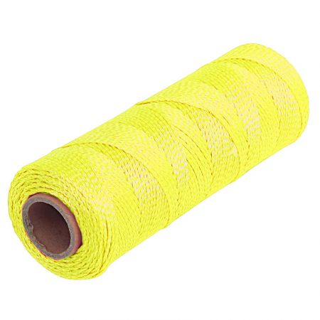 Goldblatt 500Ft. Braided Nylon Mason Line, #18, 6In. Core, Fluorescent Orange, Fluorescent Yellow, Fluorescent Pink