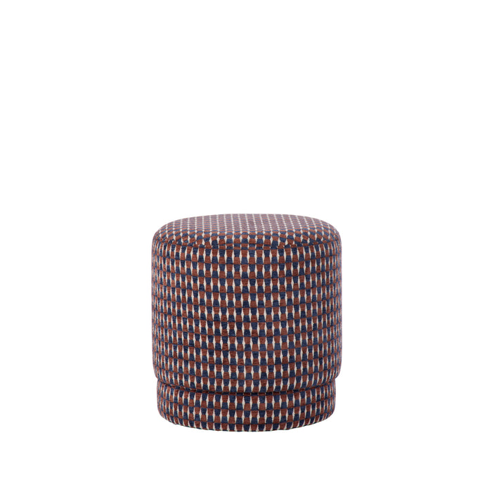 Amalfi Kiran Stool Blue & Rust