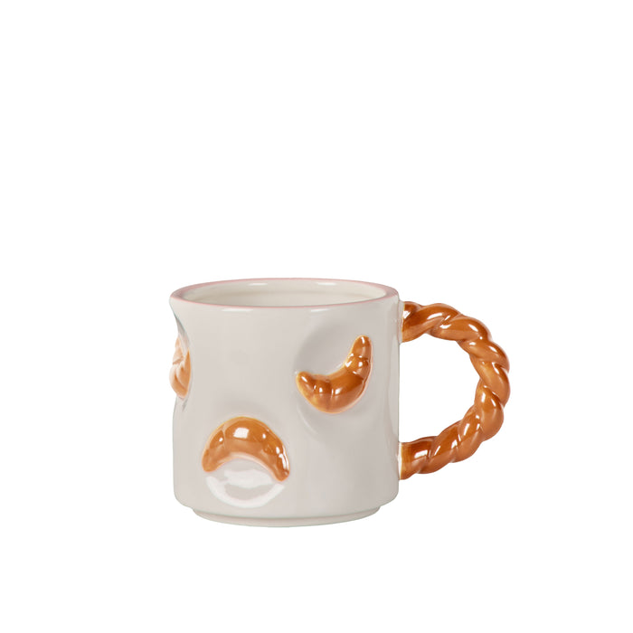 Emporium Colette Croissants Mug Multi-Coloured
