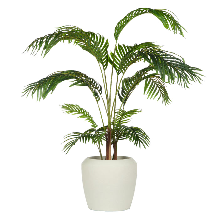 Rogue Areca Palm Tree - Vienna Planter Green