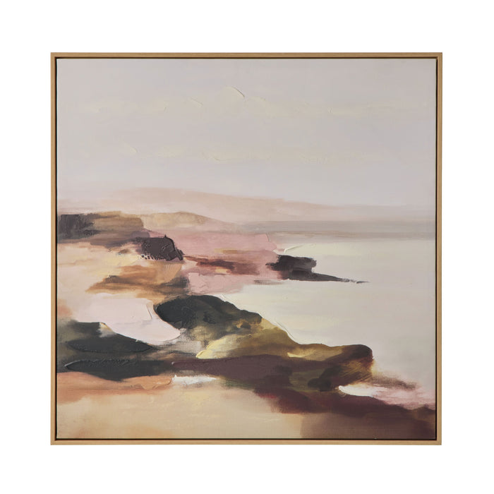 Amalfi Dusk Shore Wall Art Multi-Coloured