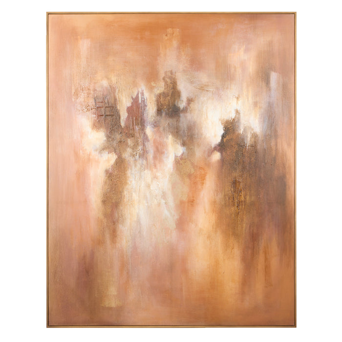 Grand Designs Jabiru Hand Painted Wall Art Brown