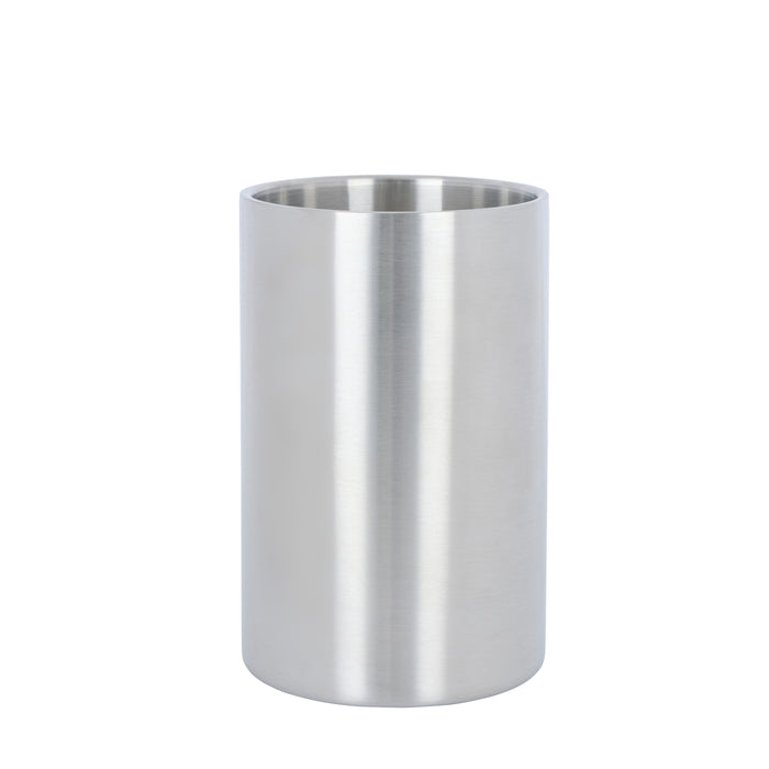 Davis & Waddell Brooklyn Stainless Steel Double Wall Wine Cooler Silver