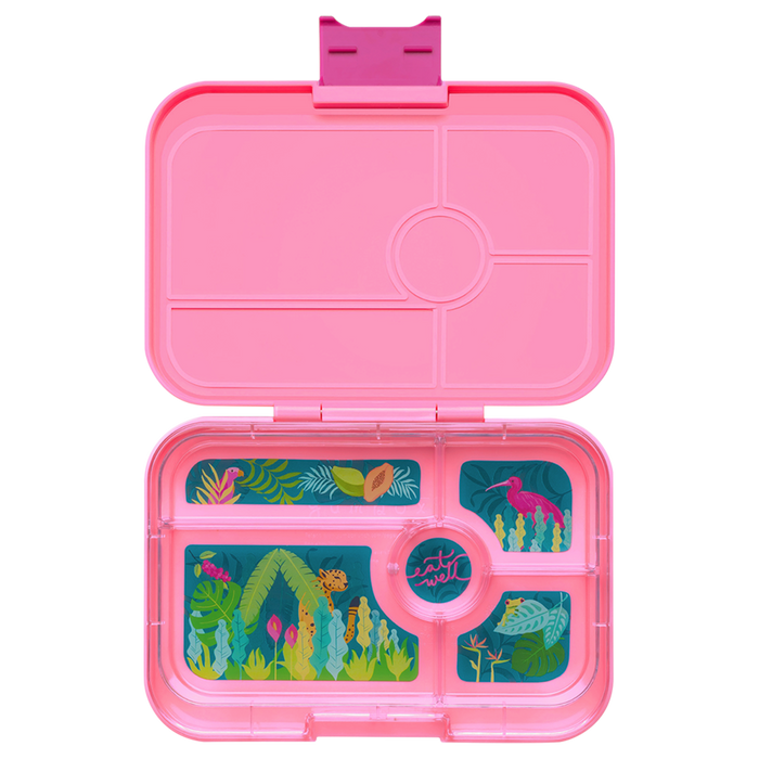 PANINO 4 COMPARTMENT (RAINBOW) POWER PINK
