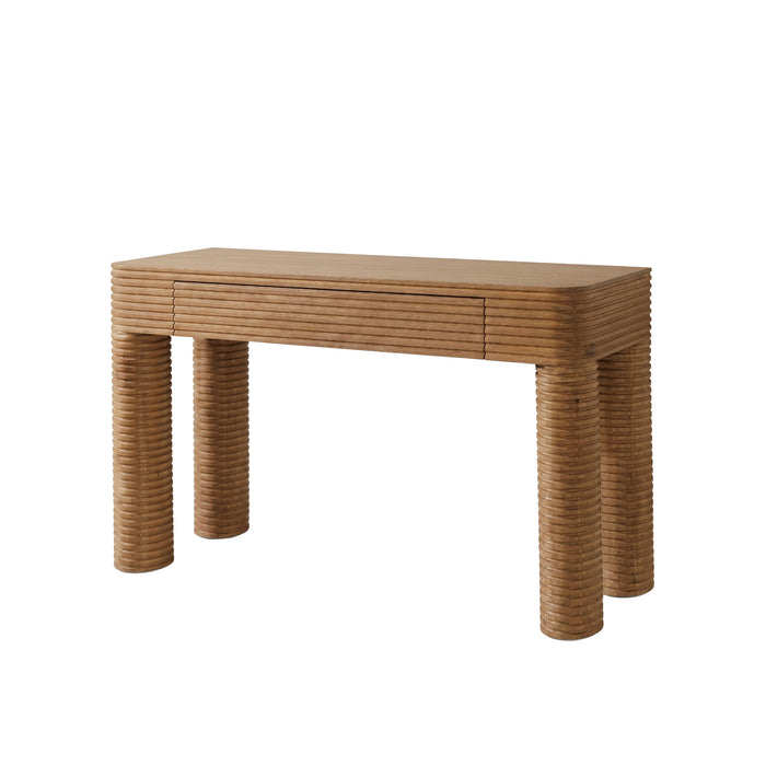 Amalfi Haven Console Table Light Natural
