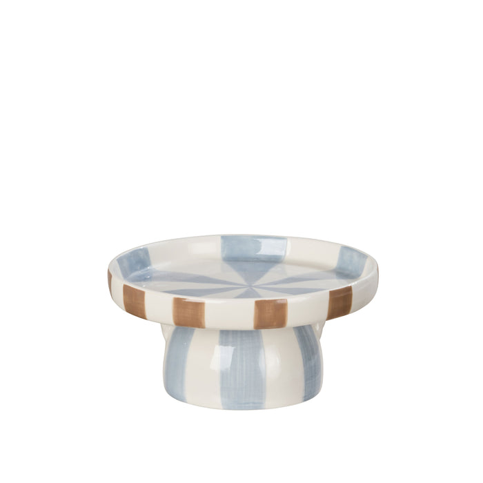 Emporium Coco Stripe Dish Multi Coloured