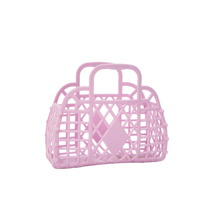 Sun Jellies Retro Basket Lilac Mini Lilac
