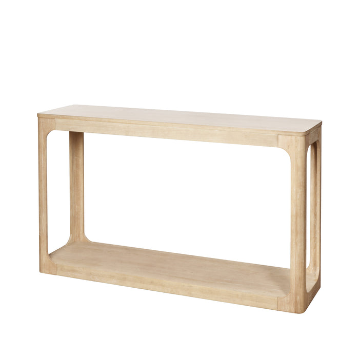 Amalfi Owen Console Table Natural Wash
