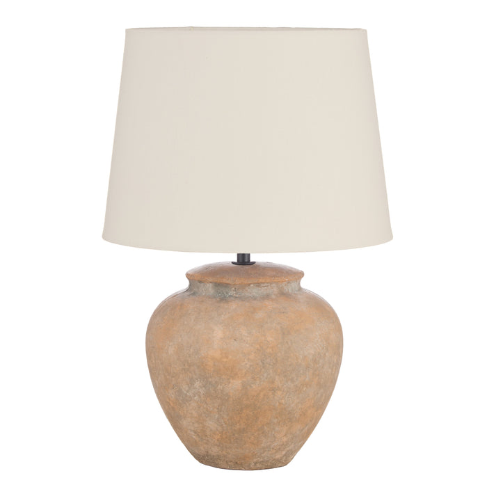 Amalfi Taavi Ceramic Table Lamp Beige
