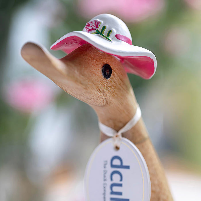 DCUK British Flower Hat and Boots Ducklings Natural Random style