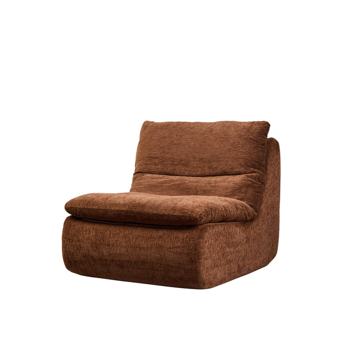 Amalfi Jude Foam Sofa Chair Brown