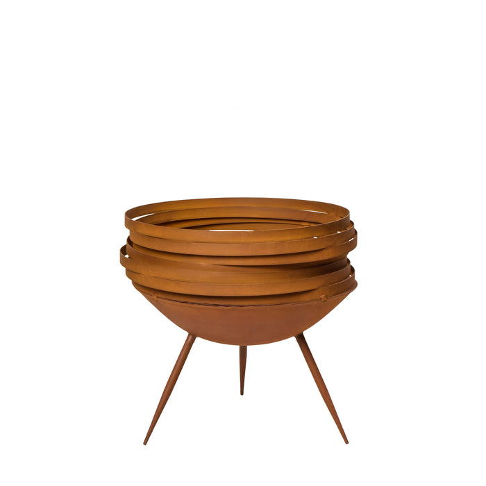 Rogue Horizon Fire Pit with Grill Rust