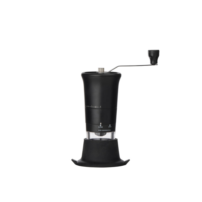 Leaf & Bean Smart Grip Coffee Grinder Stainless & Black