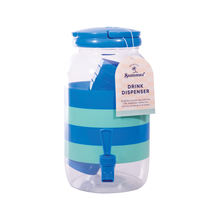 isGift Eclectic Summer 25 - Drink Dispenser Set Multi-Coloured