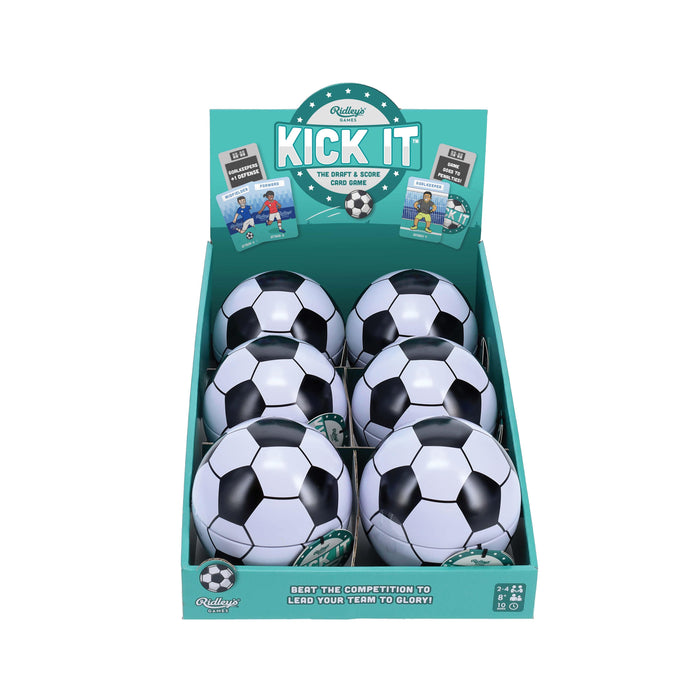 Ridleys Kick It Game CDu 6pcs Multi-Coloured