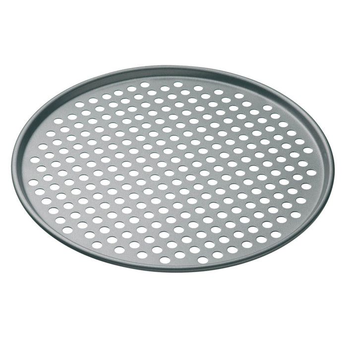 MasterPro Non-Stick Round Pizza Crisper Black