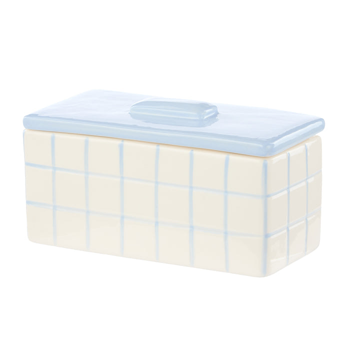 Emporium Lulu Collection Ceramic Box Blue
