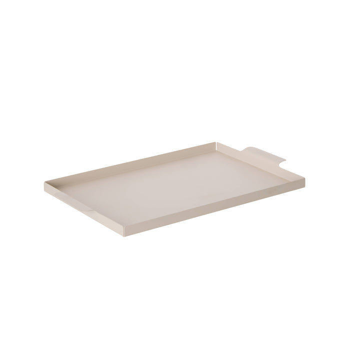 Leaf & Bean Serving Tray Cream