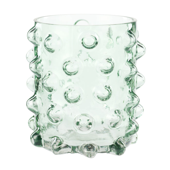 Amalfi Sissy Glass Bubble Vase Small Green