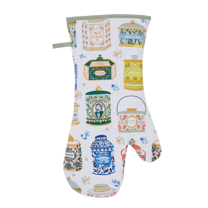 Ulster Weavers Tea Tins Oven Gauntlet Multi-Coloured