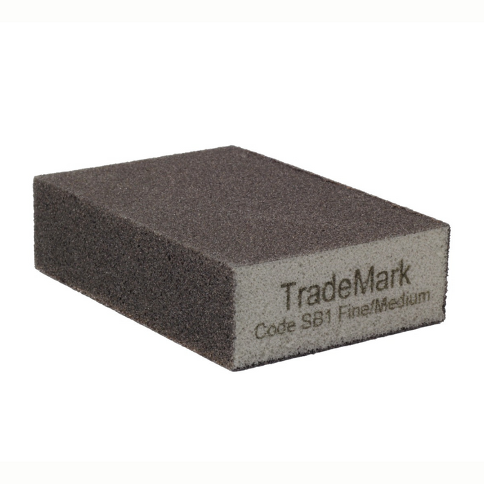 Trademark sanding block small med/crs grit (250 pack)