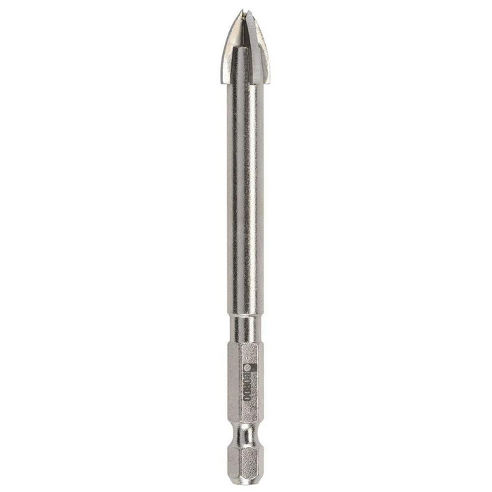 Bordo 4.00mm 4 Cutter Glass and Tile Drill Hex Shank