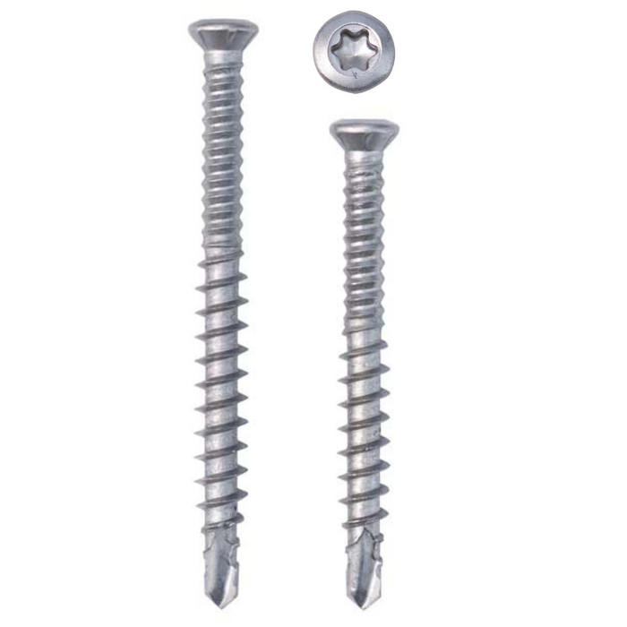 AnchorMark 316 Stainless Steel Deck Screws, High Strength, 5.5x70mm - Pack of 500