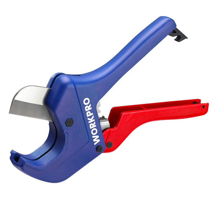 WORKPRO Ratchet PVC Pipe Cutter Tool, Cuts up to 42mm, 60.5mm